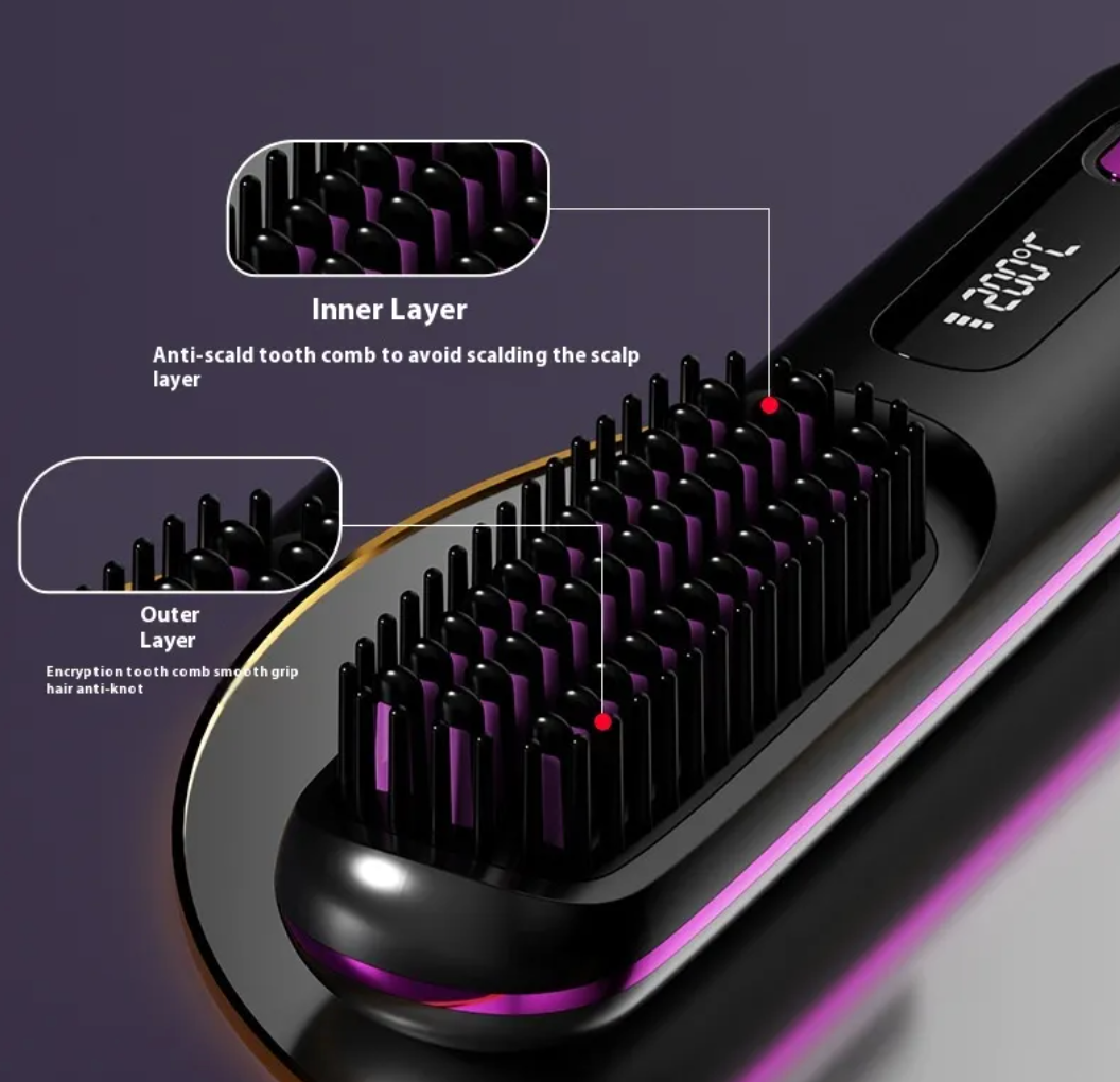 Ceramic Hair Straightening Comb